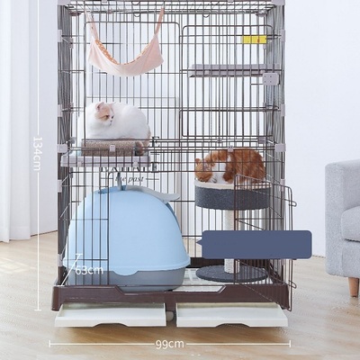 Large Crate with 3 Platforms for Cat 