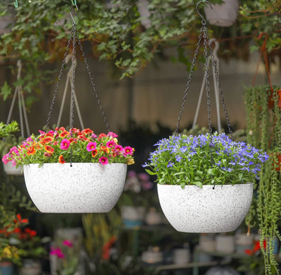 Outdoor Plastic Hanging Basket for Plants