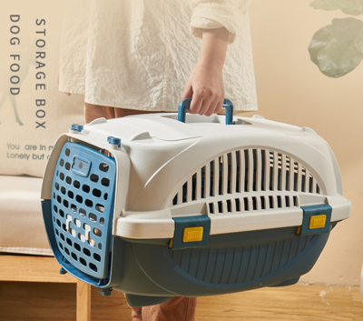 Plastic Airline Approved Travel Dog Crate
